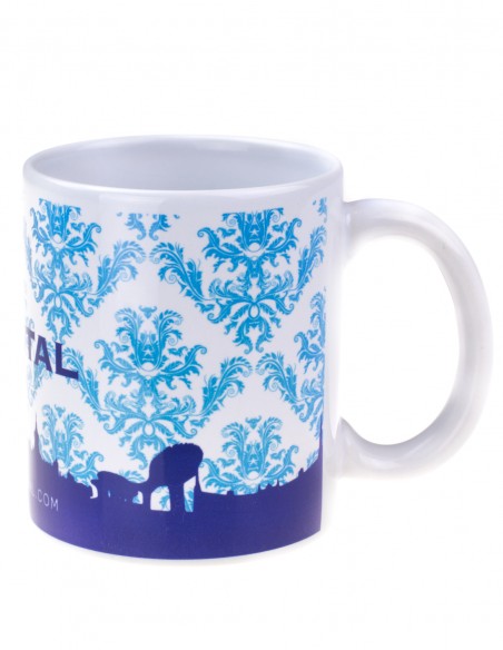 Taza Cofrade Azul y Blanca Sky