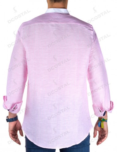 Camisa Rayas Rosas La Jaca