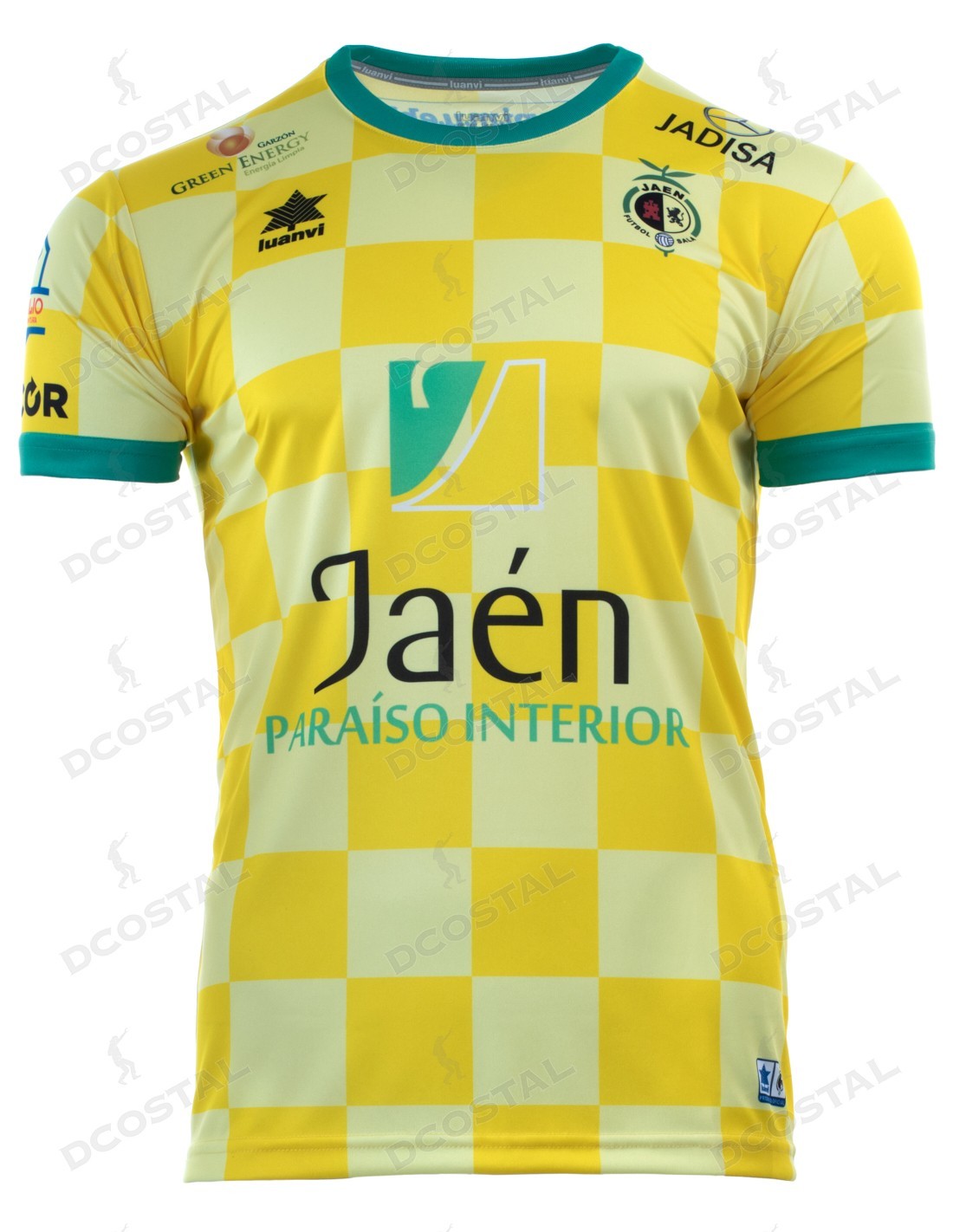 Camiseta Juego Amarilla Jaén Paraíso Interior Fútbol Sala 2019/2020