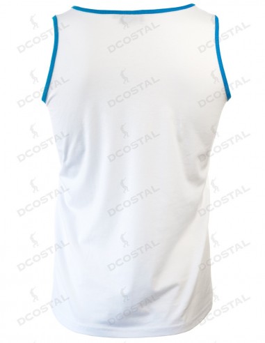 Tirantes Costalero Blanca Filo Azul Punto Liso