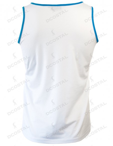Tirantes Costalero Blanca Filo Azul Punto Liso