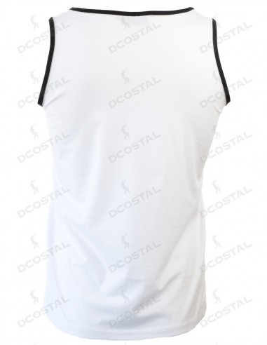 Tirantes Costalero Blanca Filo Negro Punto Liso