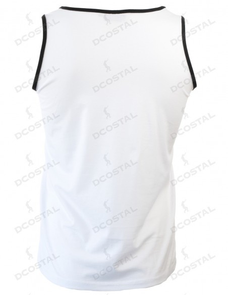 Tirantes Costalero Blanca Filo Negro Punto Liso