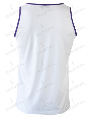 Tirantes Costalero Blanca Filo Morada Punto Liso