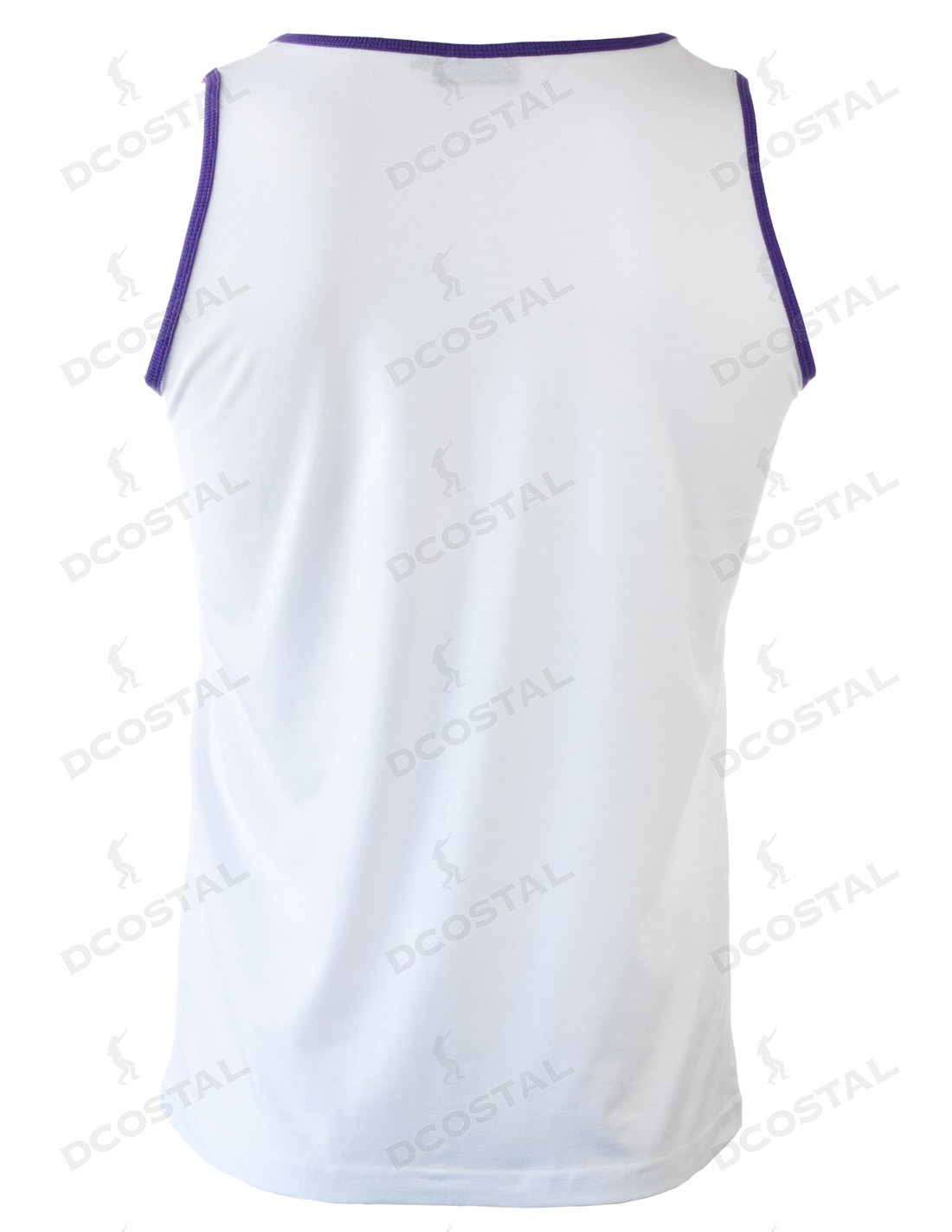 Dalset Limpia el cuarto insertar Tirantes Blanca Filo Morado Punto Liso