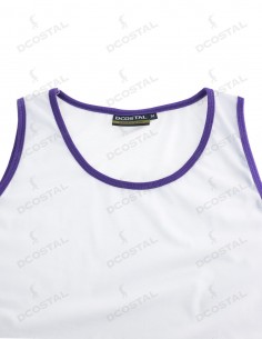 Tirantes Costalero Blanca Filo Morada Punto Liso 2