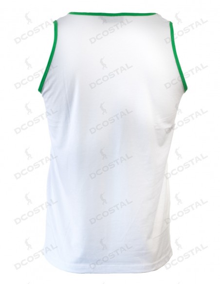 Tirantes Costalero Blanca Filo Verde Punto Liso