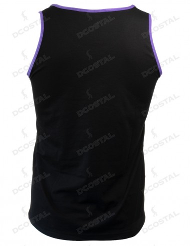 Tirantes Costalero Negra Filo Morado Punto Liso