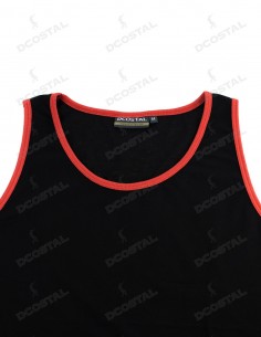 Tirantes Costalero Negra Filo Rojo Punto Liso 2