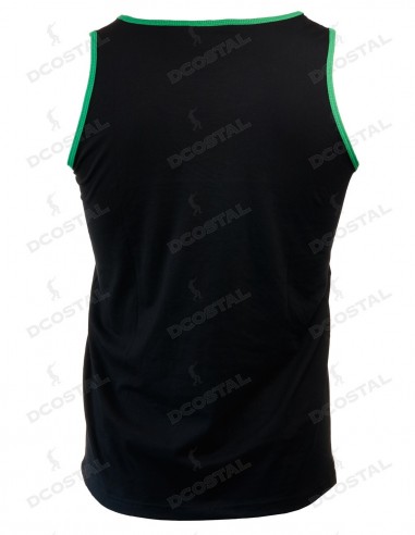Tirantes Costalero Negra Filo Verde Punto Liso