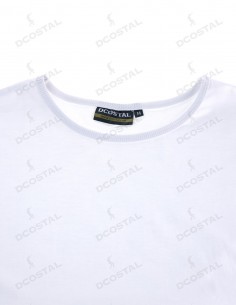 Camiseta Manga Corta Costalero Blanca Punto Liso 2