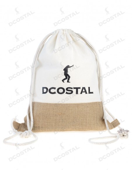 Mochila Cuerdas Costalero de Saco y Tela Natural