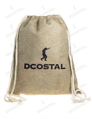Mochila Cuerdas Costalero Arpillera Yute Saco