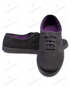 Zapatilla Costalero Inglesa Negra 2