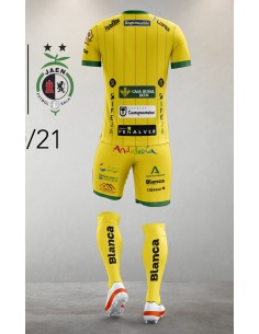Camiseta Juego Verde Agua Jaén Paraíso Interior Fútbol Sala 2021/2022