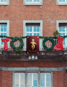 Balconera Navidad Niño Jesús, Feliz Navidad 2