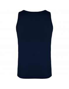 Camiseta Tirantes Azul Marino Punto Liso Algodón 2