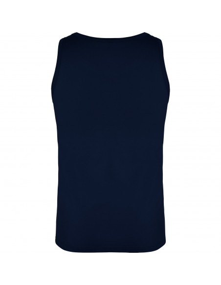 Camiseta Tirantes Azul Marino Punto Liso Algodón