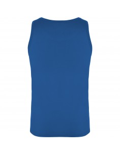 Camiseta Tirantes Costalero Azul Royal Punto Liso Algodón 2