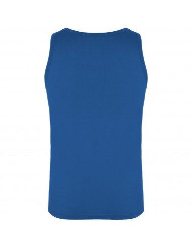 Camiseta Tirantes Costalero Azul Royal Punto Liso Algodón