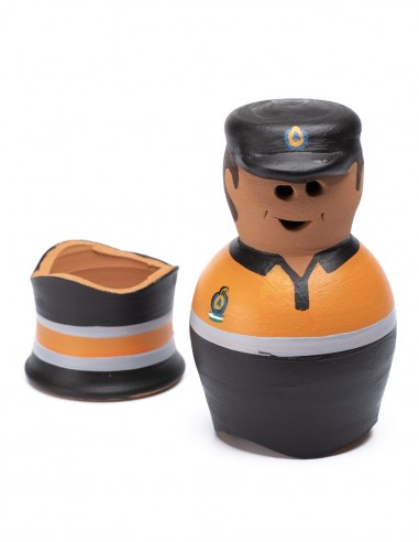 Incensario Ceramica Proteccion Civil