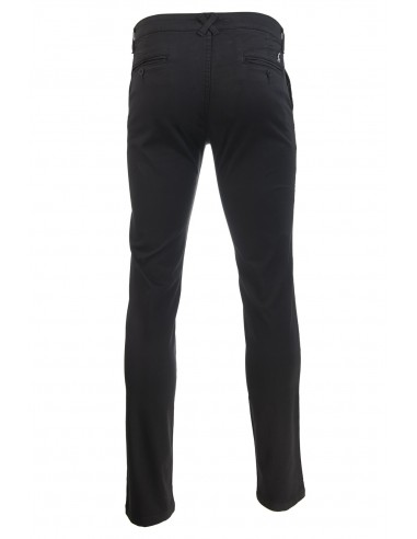 Pantalón Costalero Chino Negro Slim