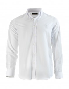 Camisa Lisa Oxford Blanca DCOSTAL