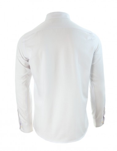 Camisa Lisa Oxford Blanca | DCOSTAL