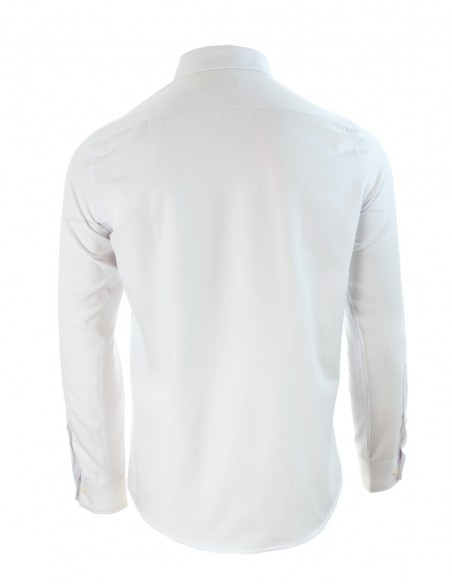 Camisa Lisa Oxford Blanca | DCOSTAL