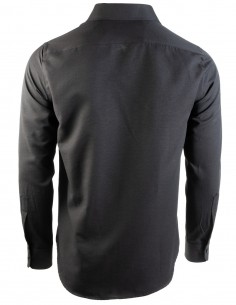 Camisa Lisa Negra Costalero Oxford 2