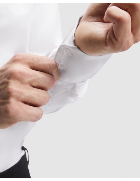 Camisa Lisa Blanca Costalero Stretch