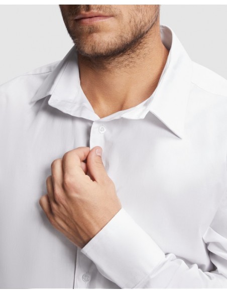 Camisa Lisa Blanca Costalero Stretch