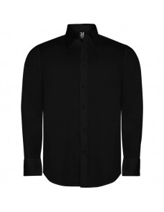 Camisa Lisa Negra Costalero Stretch