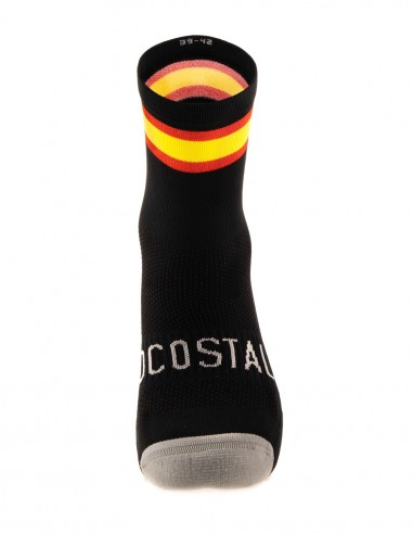 Calcetín Negro Bandera España Horizontal Costalero