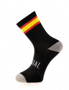 Calcetín Negro Bandera España Horizontal Costalero