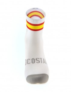 Calcetín Blanco Bandera España Horizontal Costalero 2
