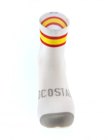 Calcetín Blanco Bandera España Horizontal Costalero
