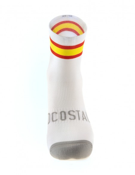 Calcetín Blanco Bandera España Horizontal Costalero