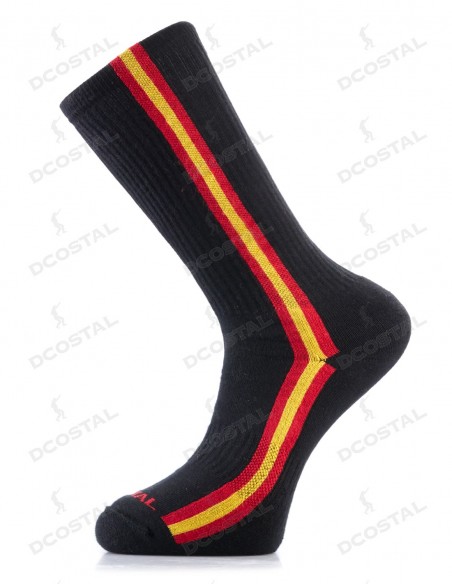 Calcetín Costalero Negro Bandera España Vertical