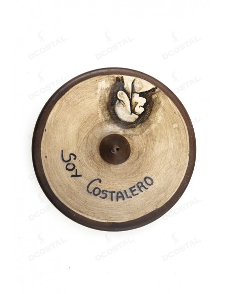 Soporte plato de varilla de incienso "SOY COSTALERO"