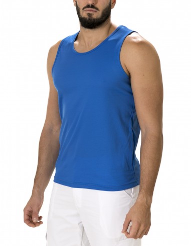 Comprar Camiseta de Tirantes Técnica Azul | DCOSTAL