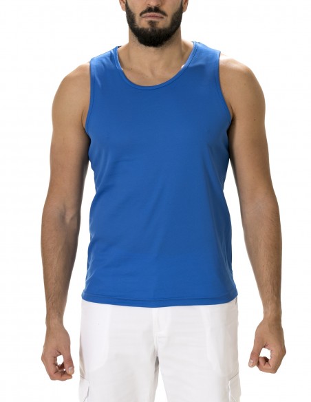 Comprar Camiseta de Tirantes Técnica Azul | DCOSTAL