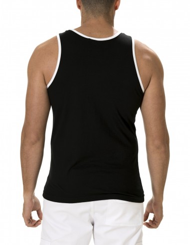 Comprar Camiseta de Tirantes Algodón Negra | DCOSTAL