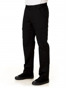 Pantalón Costalero Multibolsillos Negro 2
