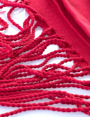 Faja Costalero de Tela Roja Algodón