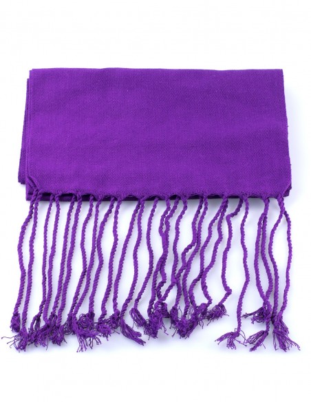 Faja Costalero de Tela Morada Algodón