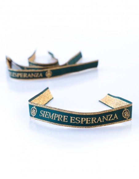 Pulsera Tela Tejida Personaliza