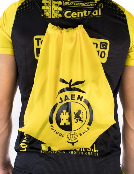 Mochila Cuerdas Plástico Amarilla Jaén F.S.