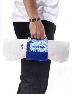 Portacostal Blanco y Azul 2