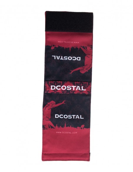 Portacostal Negro y Rojo